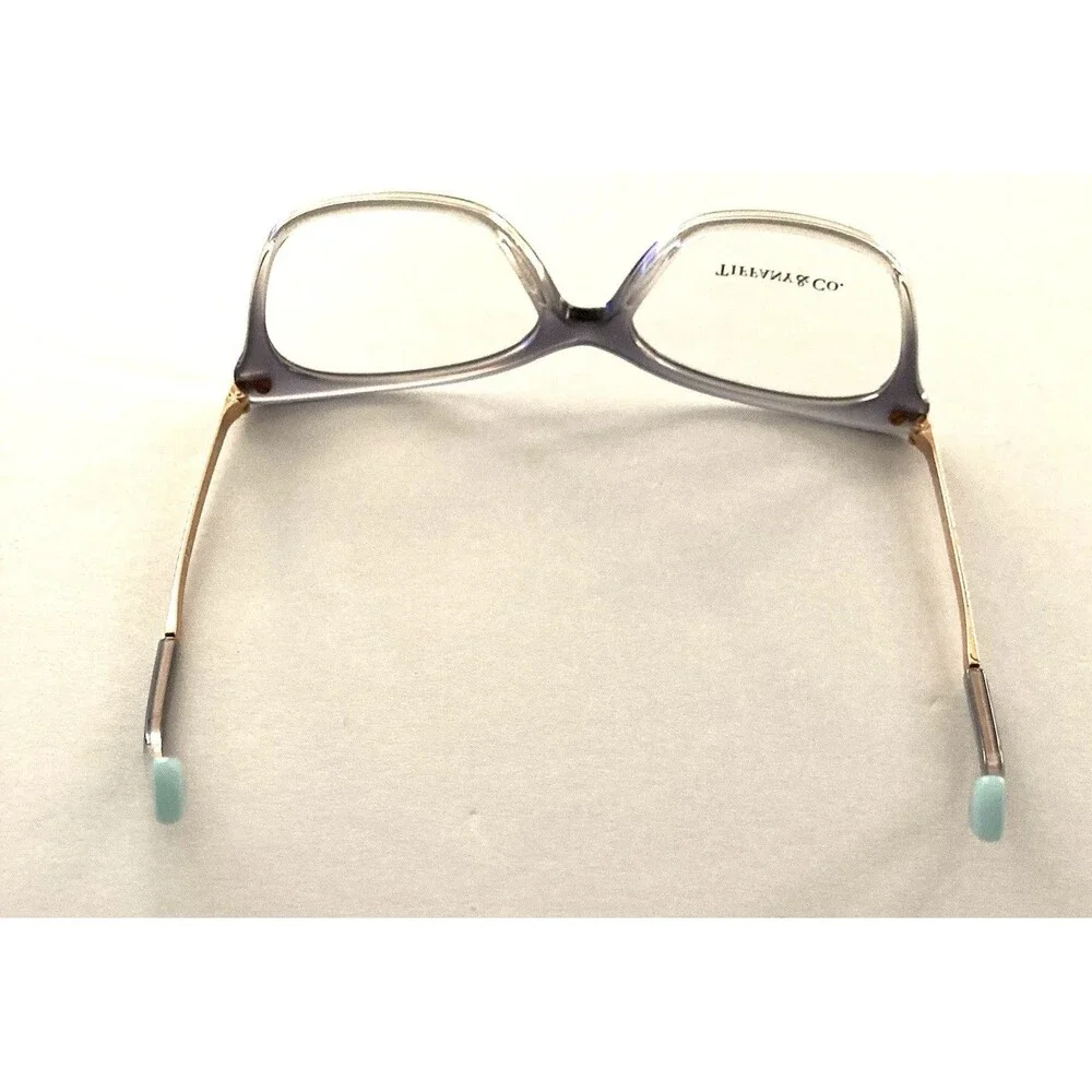 New Women’s Tiffany & Co Eyeglass Frames TF2194 8298 Gradient Gray w/Case Demo